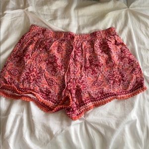 Hollister Coral Shorts